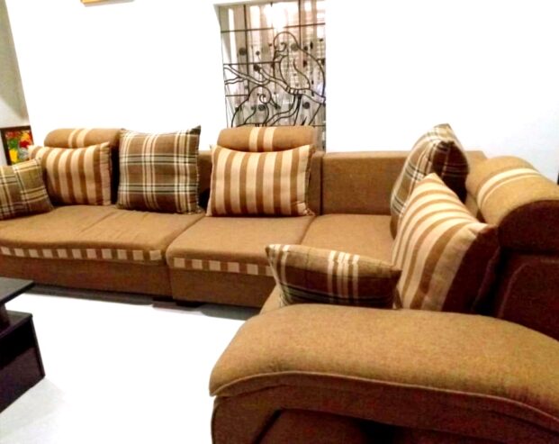 A “L” shaped couch for sale
