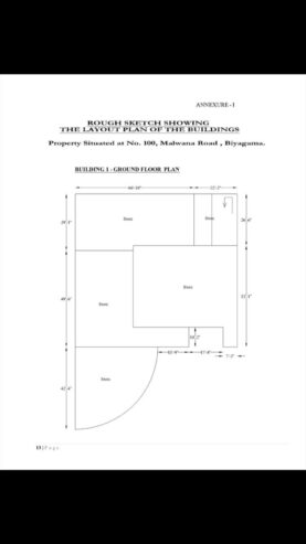Building Complex for Sale in Biyagama Industrial Hub