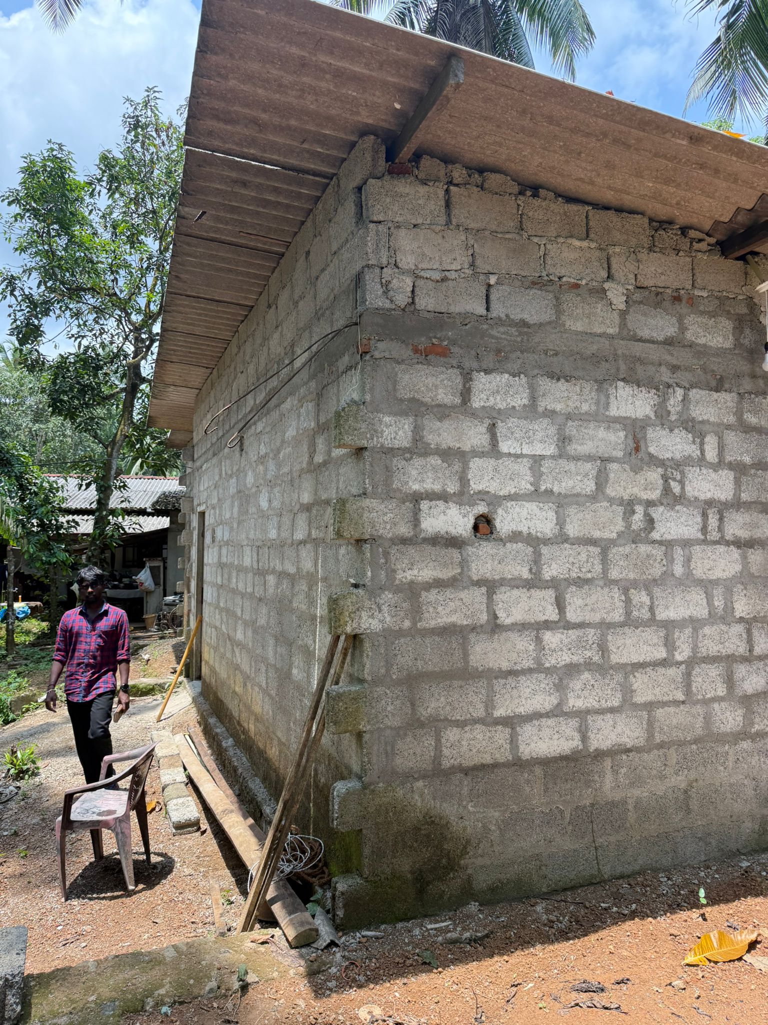 Half Build House with Land for Sale in Palahela