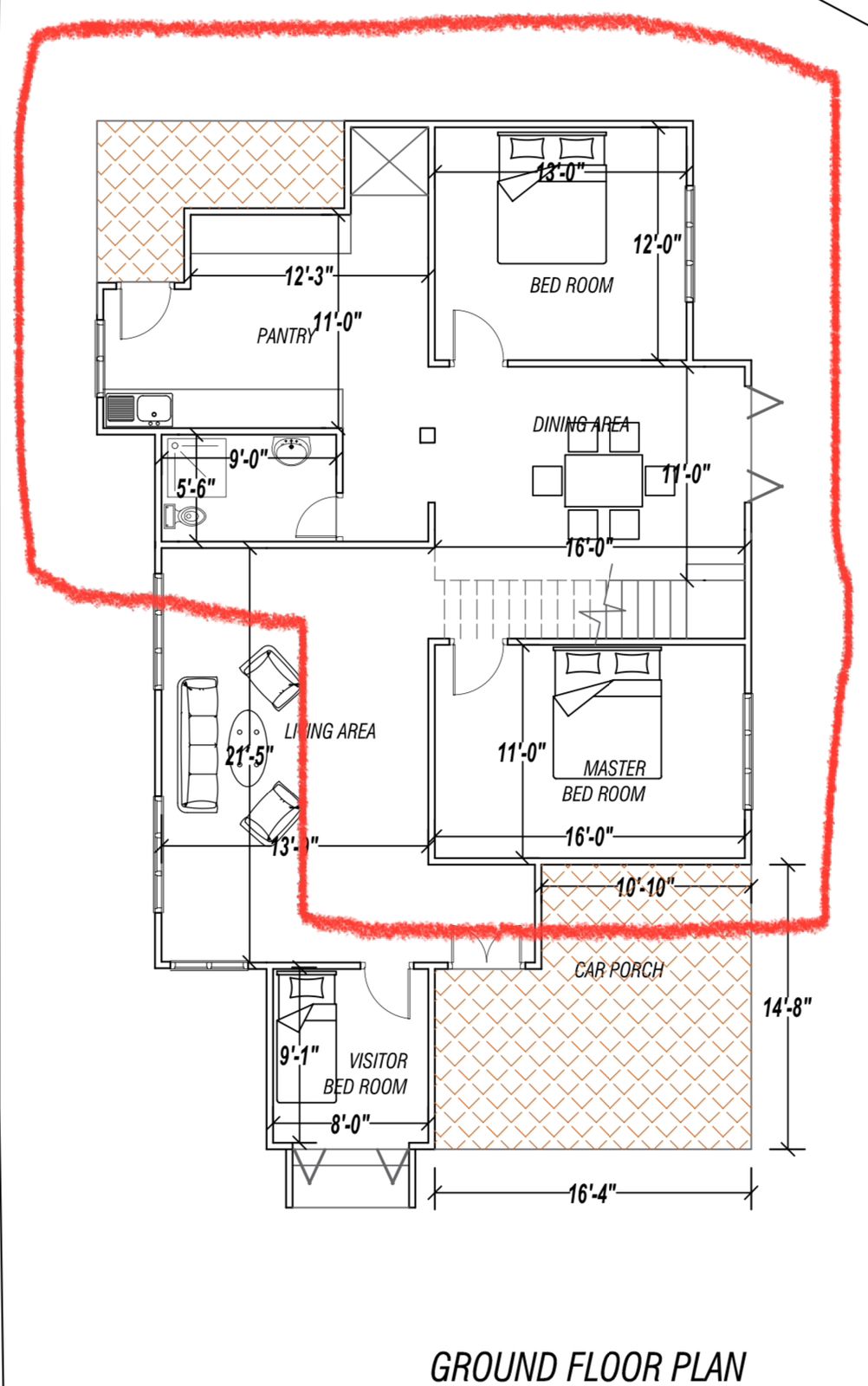 Half-Finished Two-Story Home on 19.6 Perch Land වේයන්ගොඩ