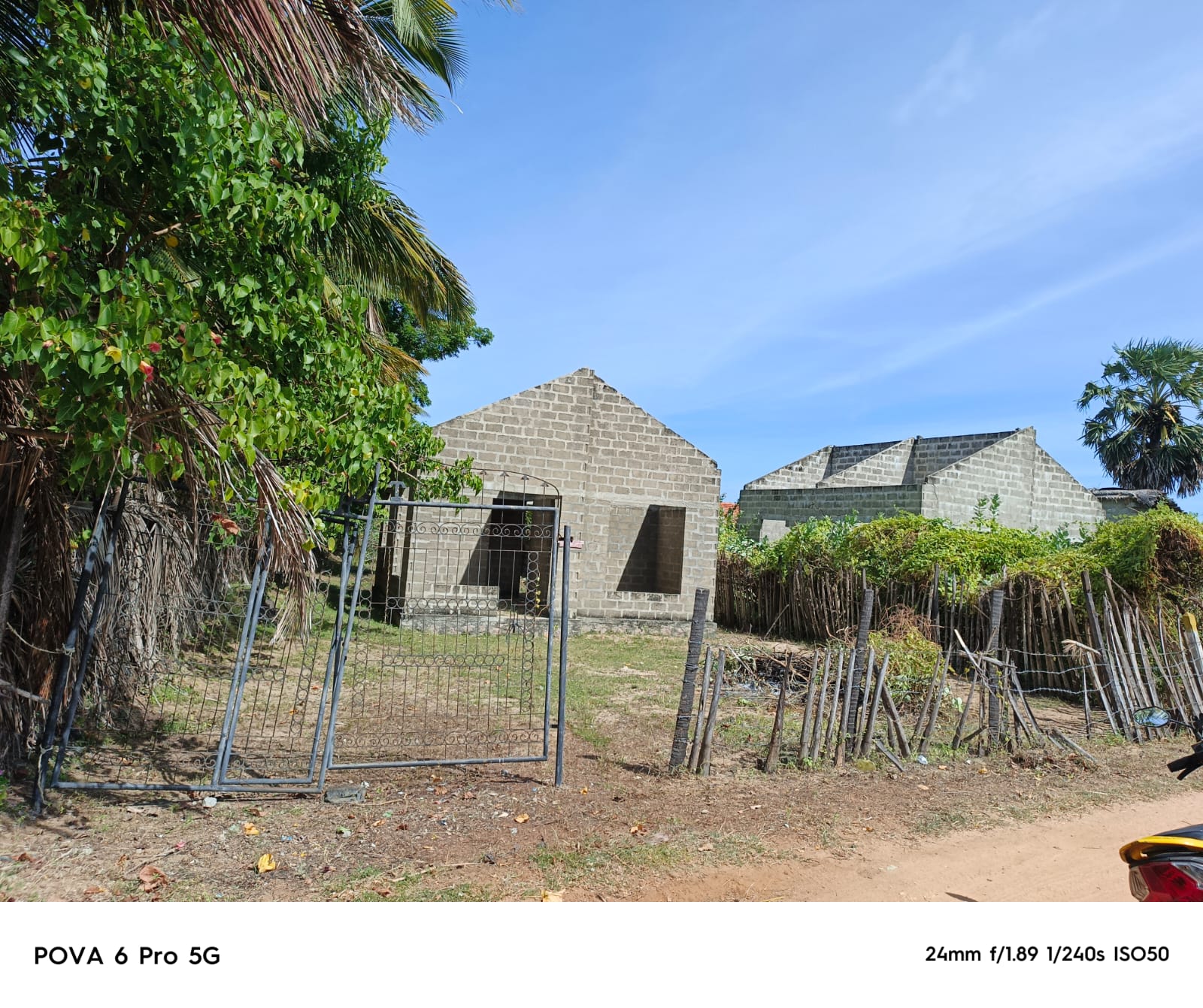 Land with House Half Built for Sale Kalpitiya