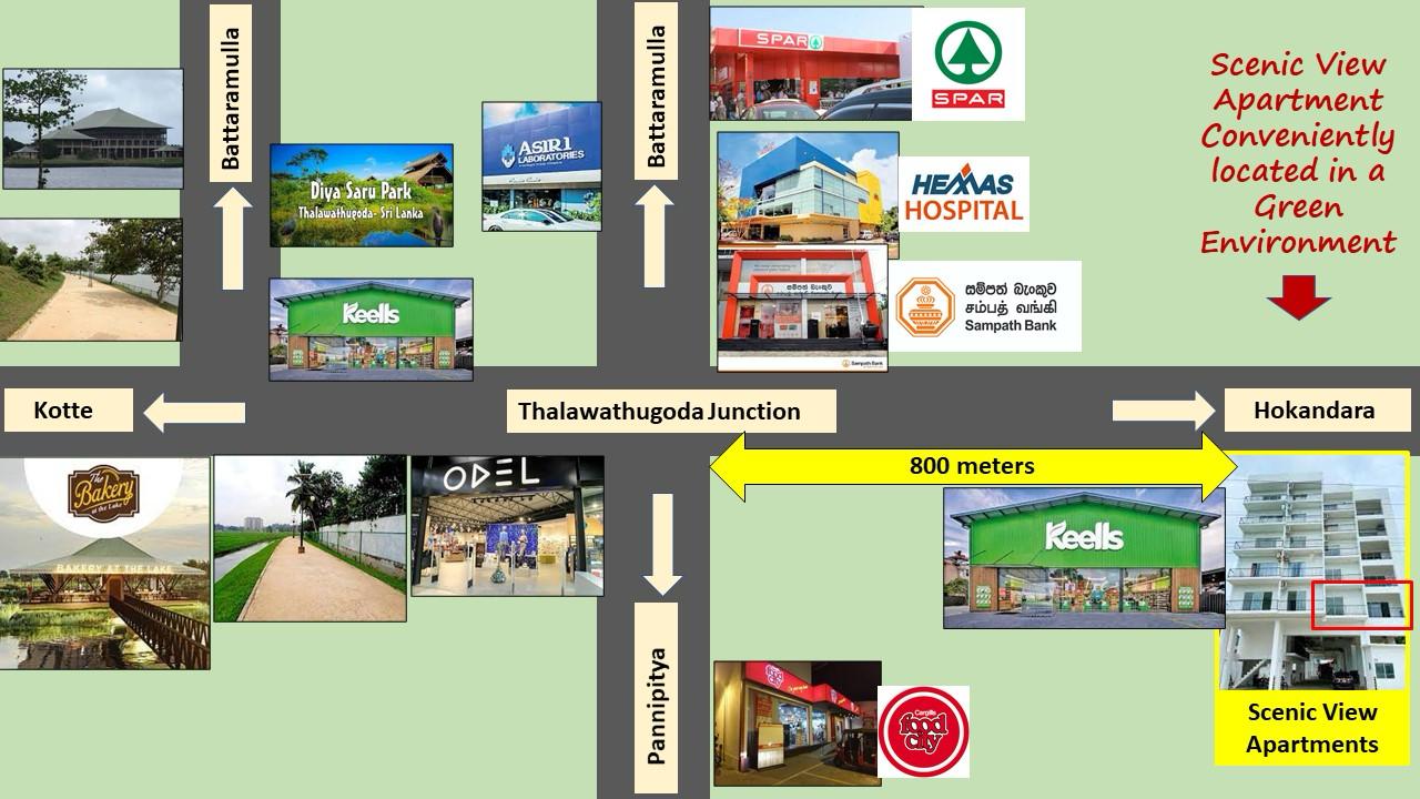 Spacious Apartment for Sale Thalawathugoda