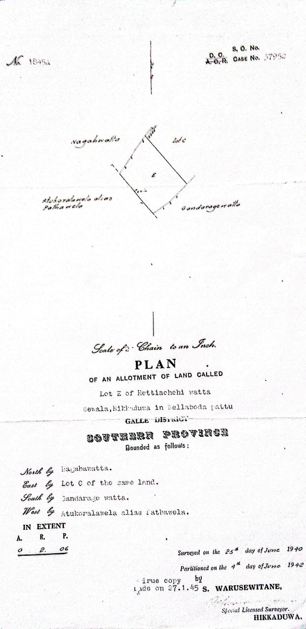 Land for Sale in Wewala Hikkaduwa