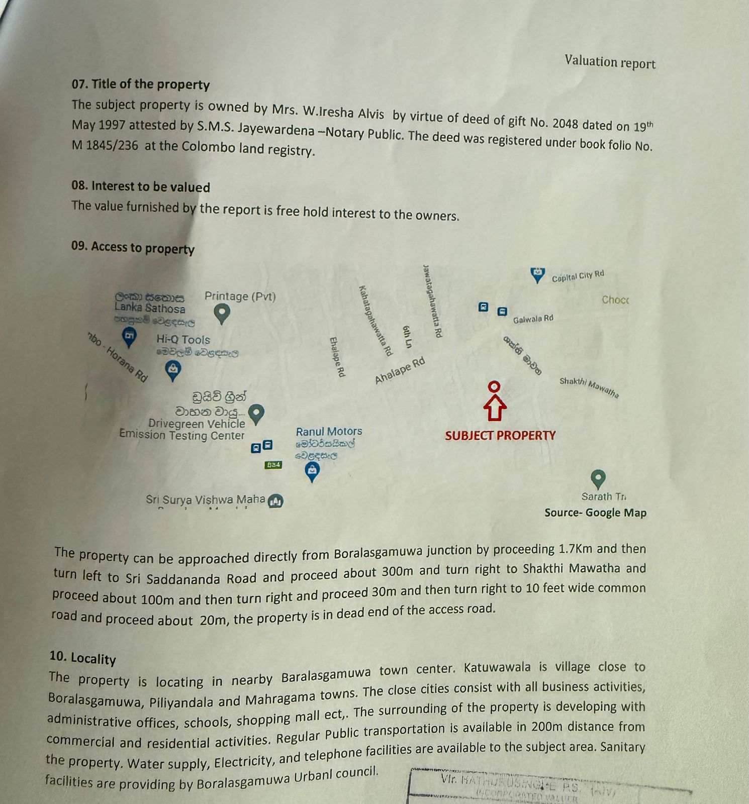 Highly residential area Land for sale in near RMV, Boralesgamuwa