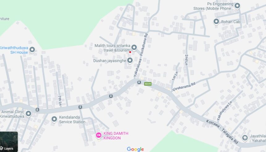 Land For Sale In Kiriwattuduwa