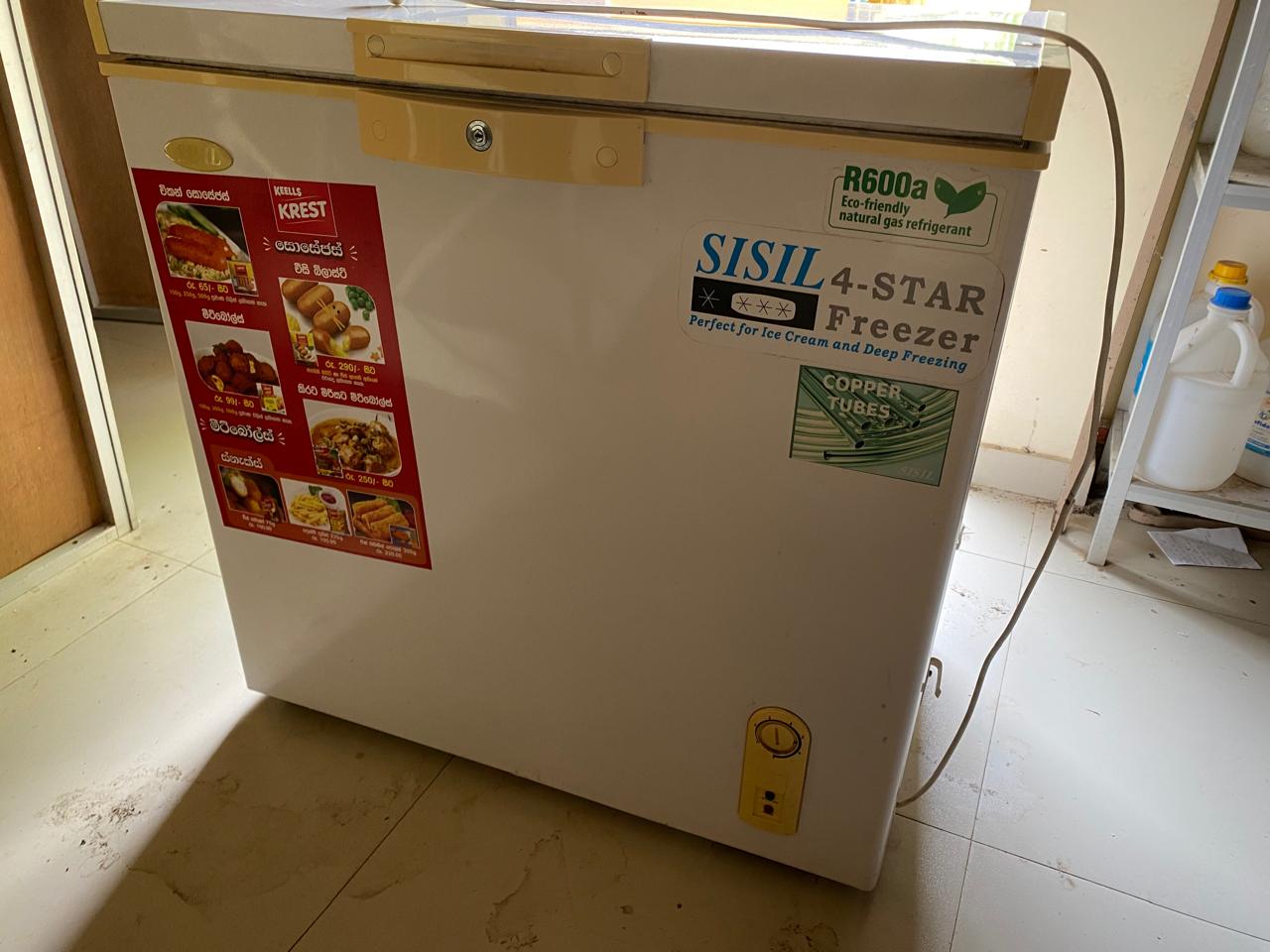 Bottle Cooler with Deep Freezer