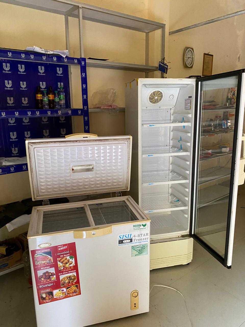 Bottle Cooler with Deep Freezer