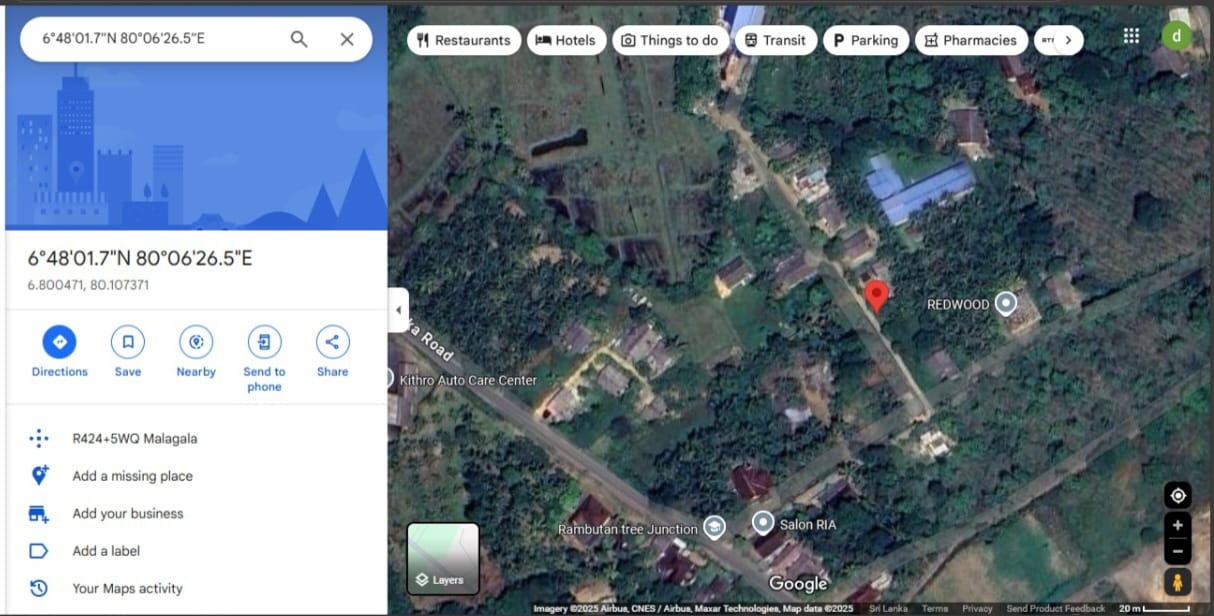 Land for Sale Padukka