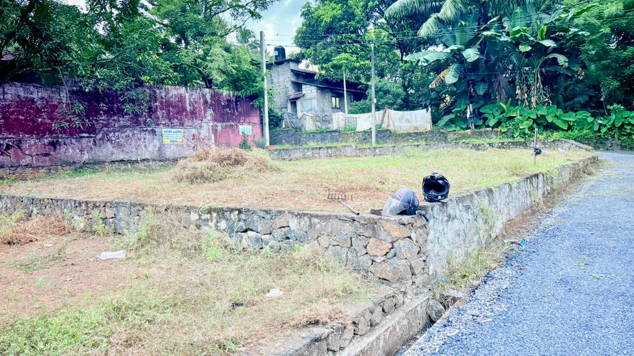 Land for Sale in Biyagama /බියගම වෙළද කලාපයට 300m දුරින් වටිනා ඉඩමක්
