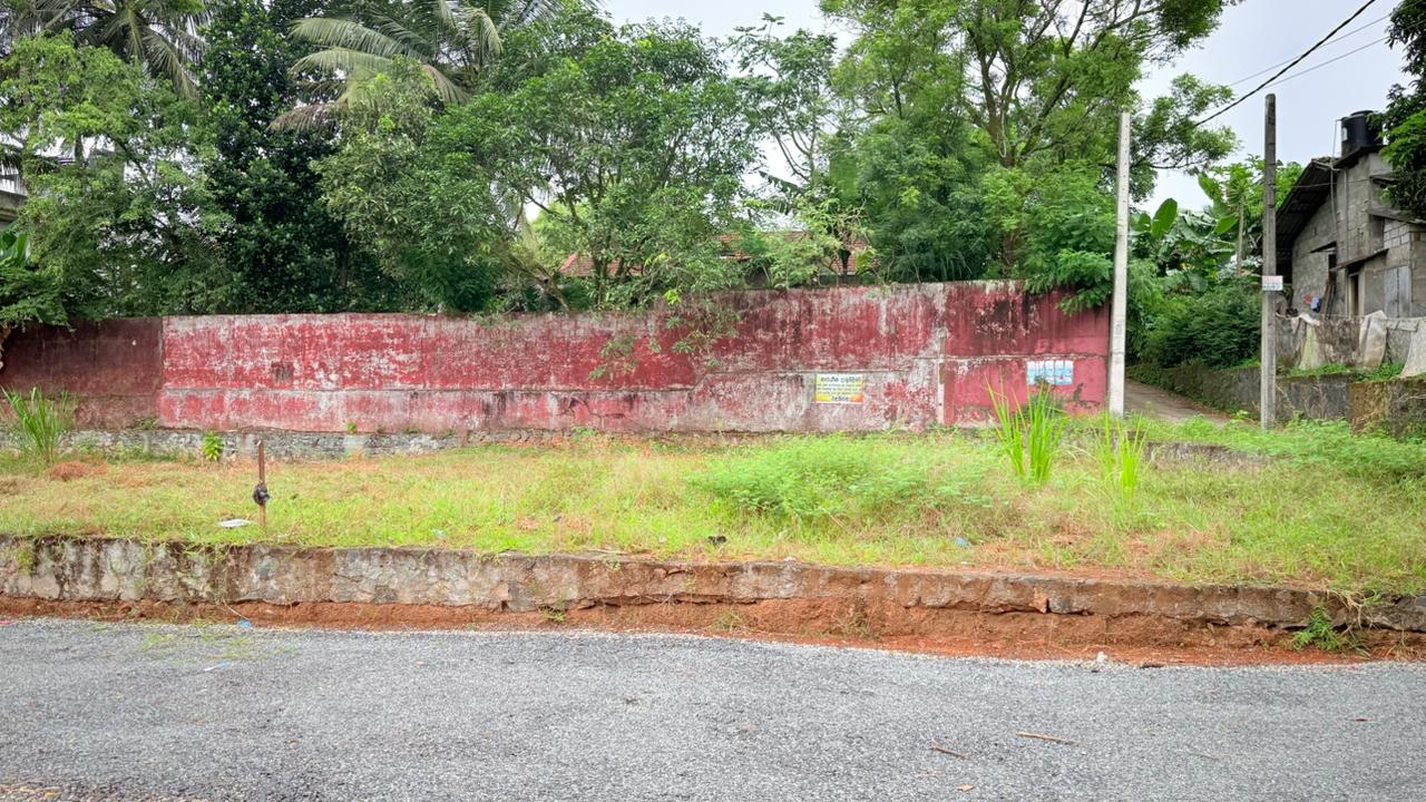 Land for Sale in Biyagama /බියගම වෙළද කලාපයට 300m දුරින් වටිනා ඉඩමක්