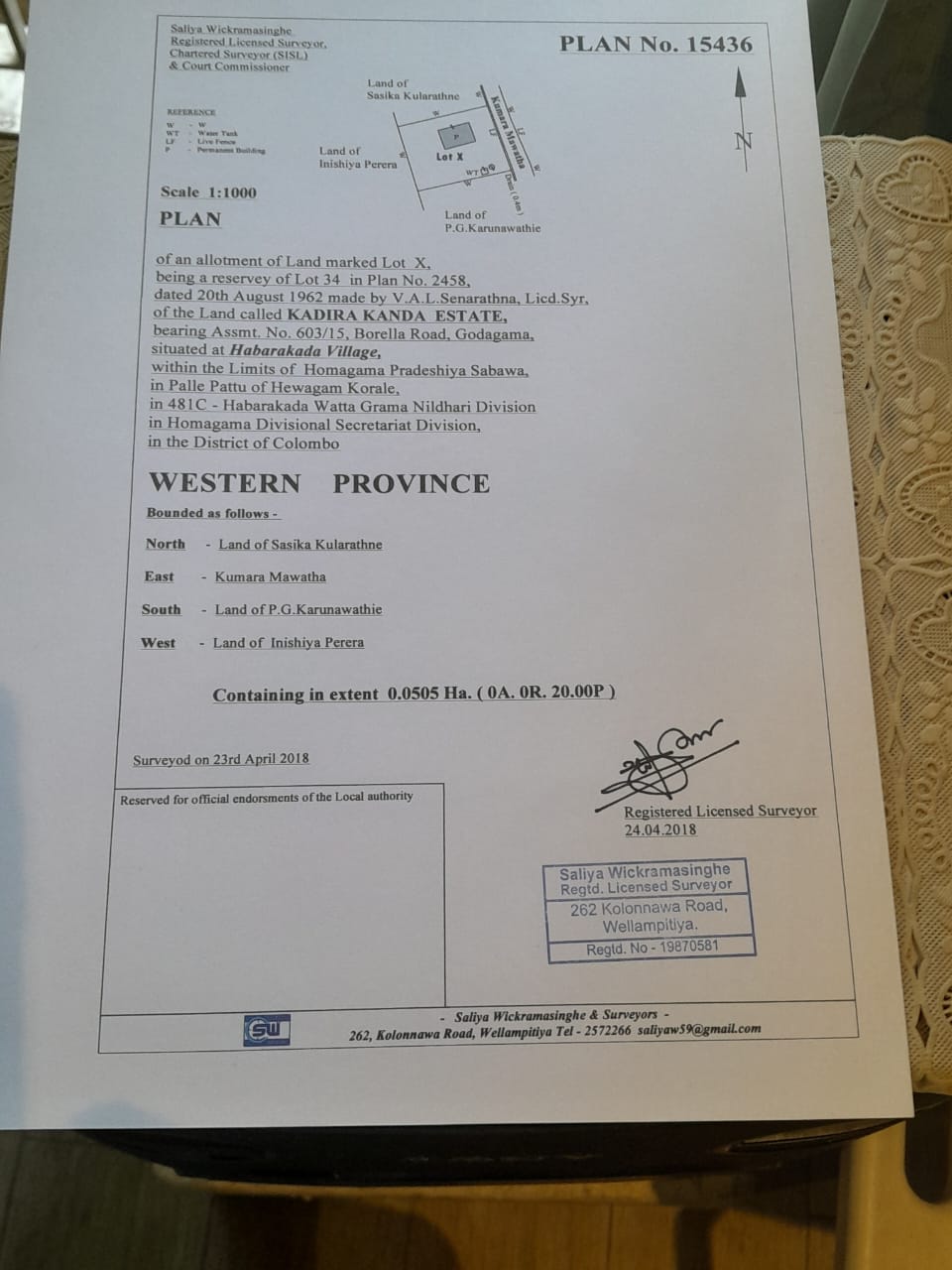 20 Perches Land For Sale Athurugiriya