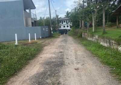 Land for Sale Welipillawa