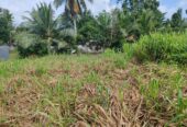 Waterfront land in Pinnawala tourist area is for sale