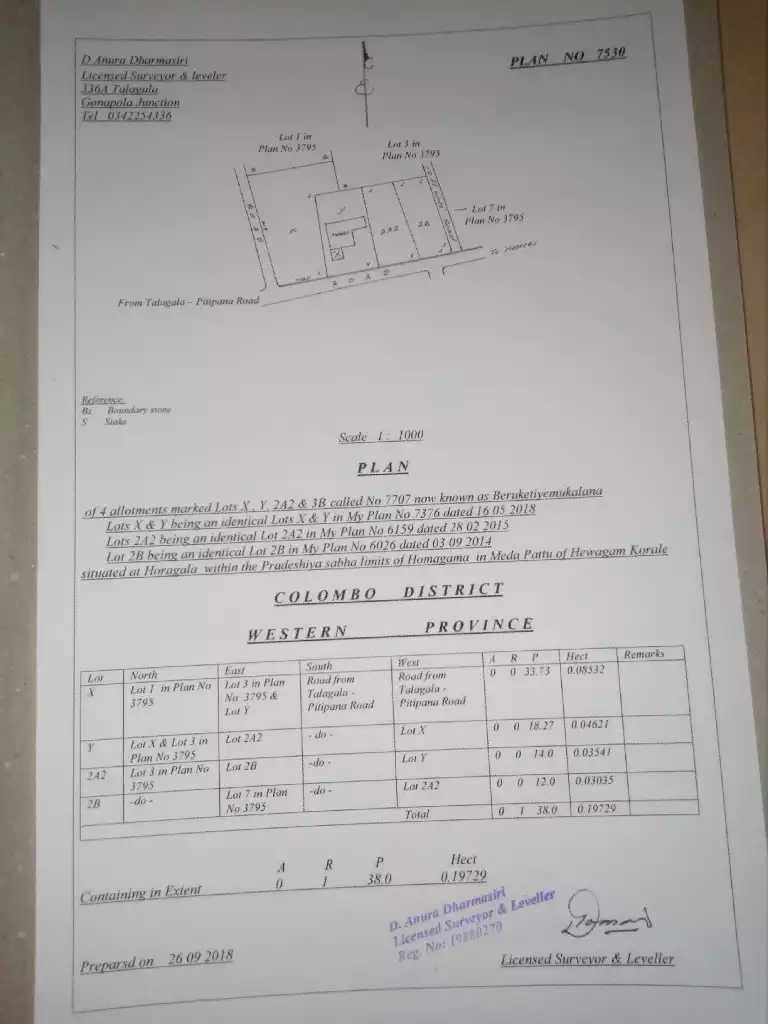 Old House with Land for Sale in Homagama(Pitipana Road) Berukatiya