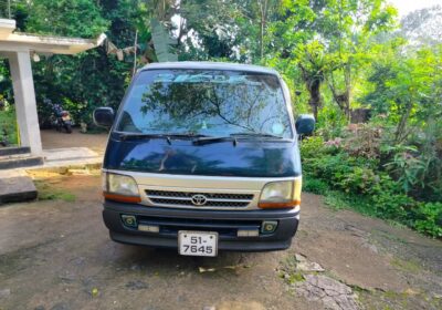 Toyota Hiace 1991
