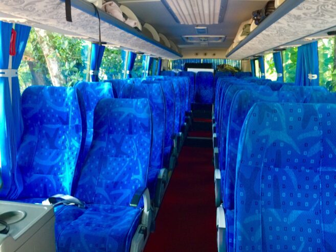 very high comfortable bus for vip person, colombo and kandy