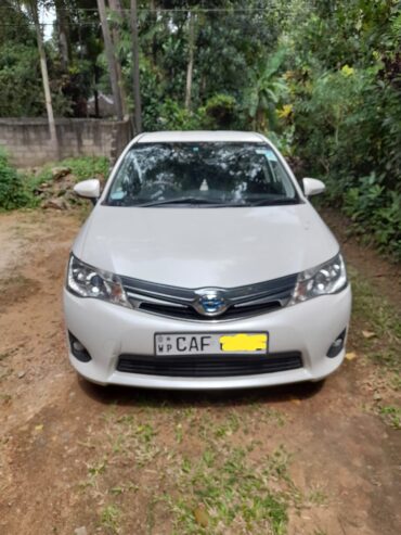 Toyota Axio G Grade 2015