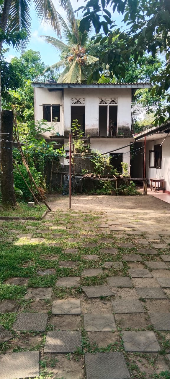 Single Story House with A Half Finished Two Annex Mullegama