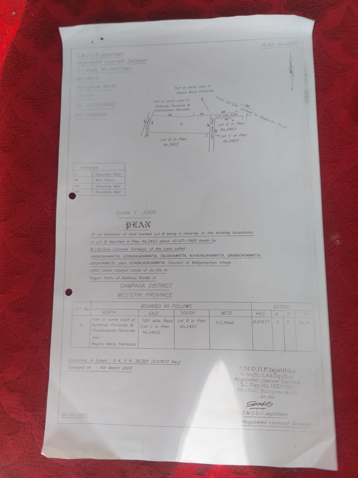 Land for Sale in Ja-Ela