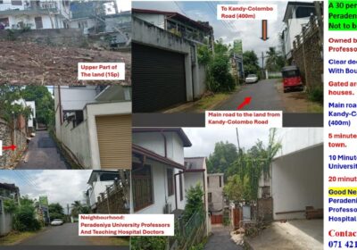 Land for Sale Peradeniya