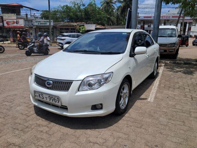 Toyota Axio X Limited Edition 2011