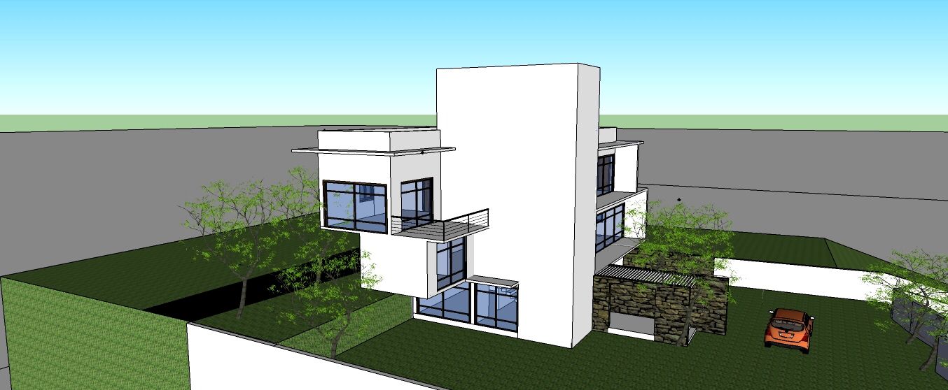 Partly Built, Architect- Designed House for Sale in Mawanella