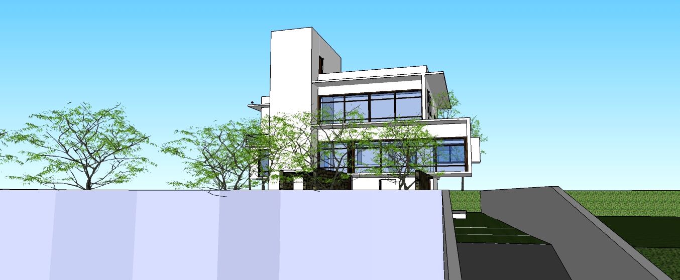 Partly Built, Architect- Designed House for Sale in Mawanella