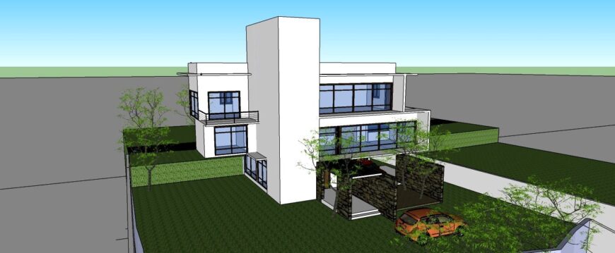 Partly Built, Architect- Designed House for Sale in Mawanella