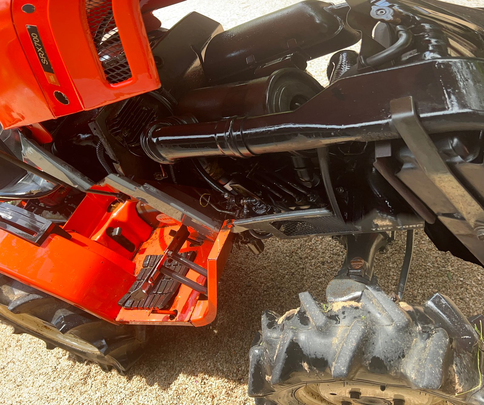 Glass cutter tractor