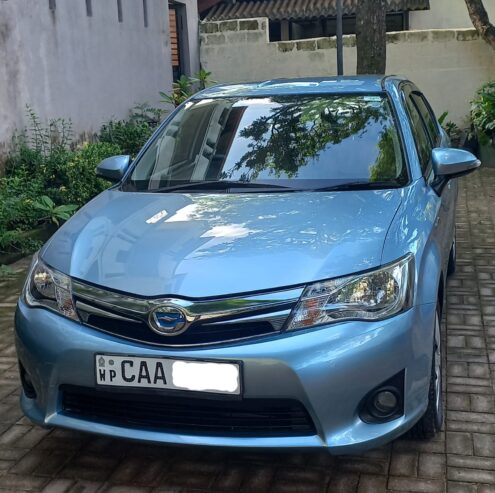 Toyota Axio Hybrid X Grade 2014