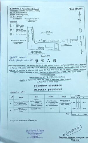 Commercial Property for sale in heart of Piliyandala