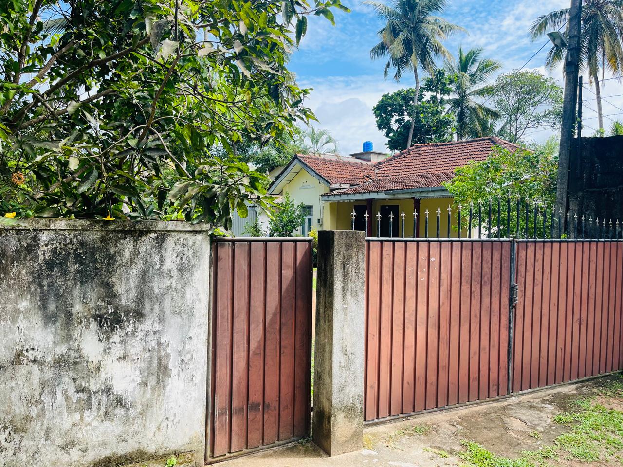 41 and 39 Perches Two Land Plots with Houses for Sale in Panadura