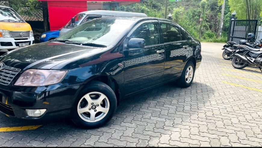 Toyota Corolla 121 LX Limited 2006