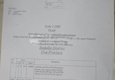Land For Sale In Badulla