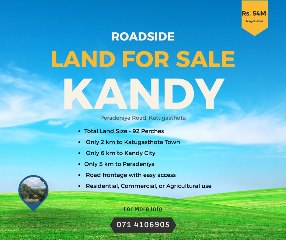 Land for Sale in Kandy