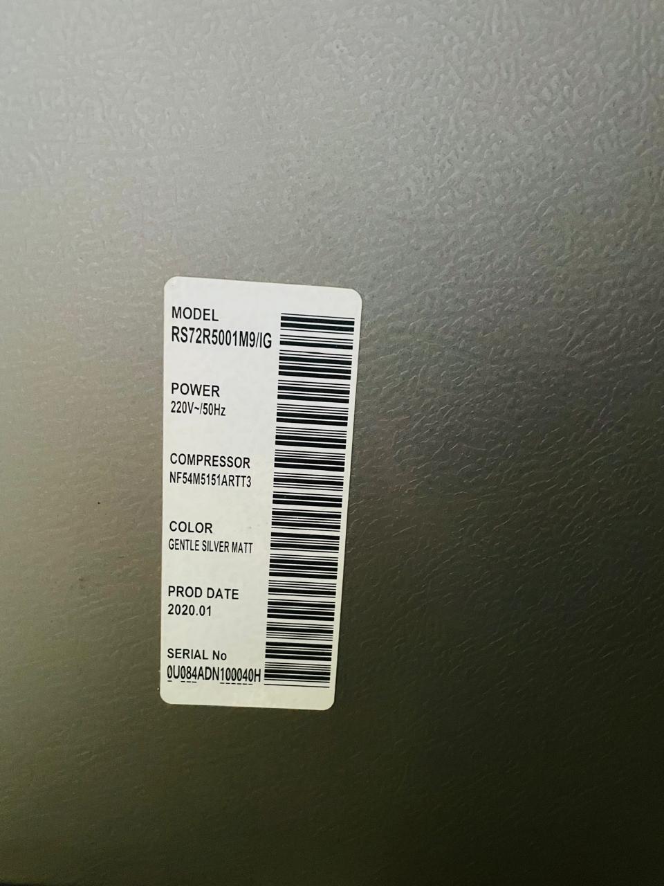 Samsung Two Door Refrigerator for Sale In Wattala