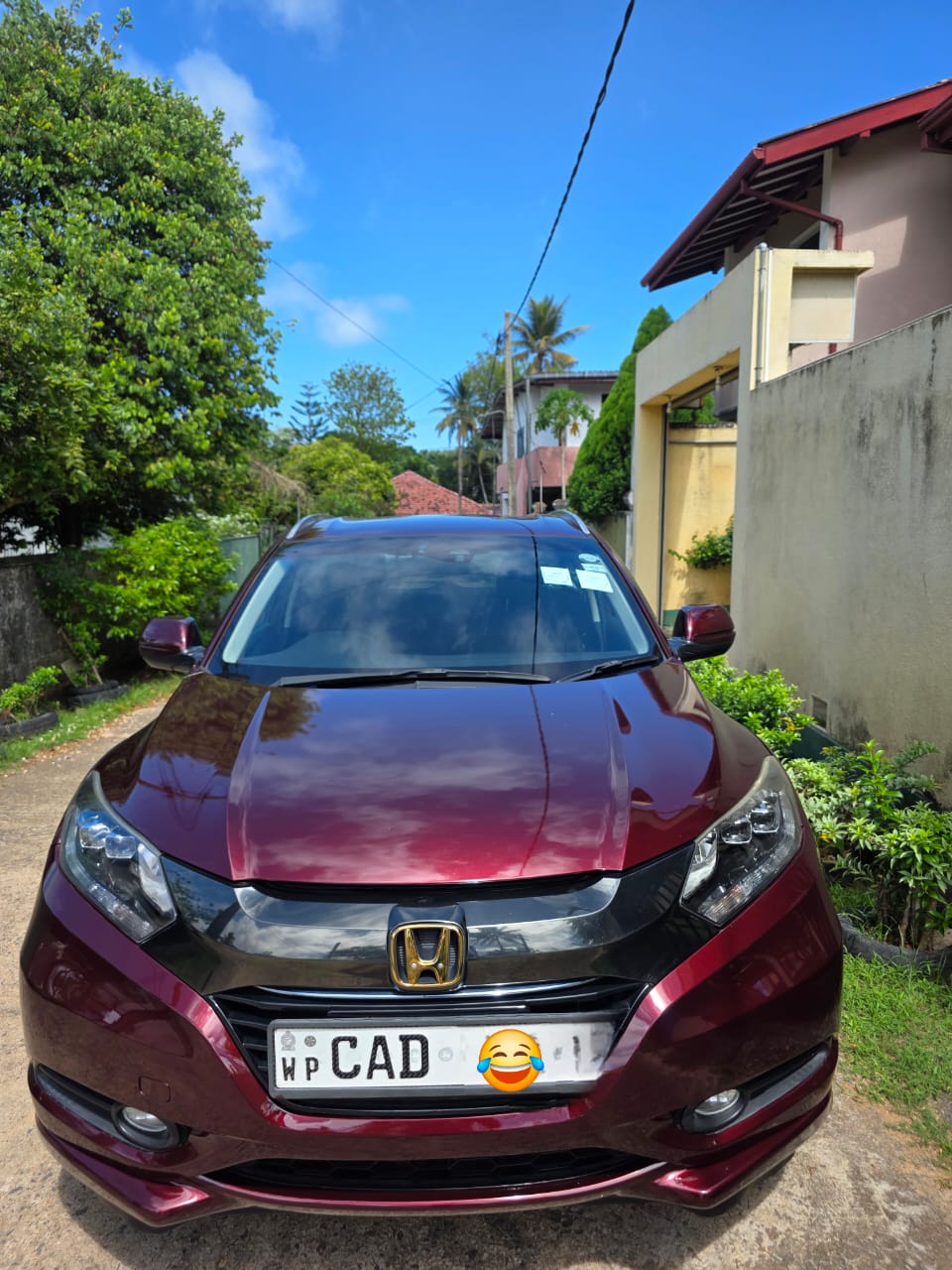 Honda Vezel Z Grade Orange Pack 2014