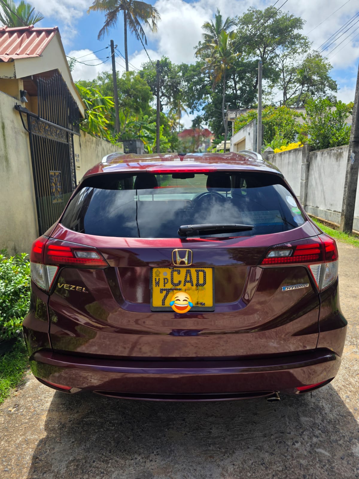 Honda Vezel Z Grade Orange Pack 2014