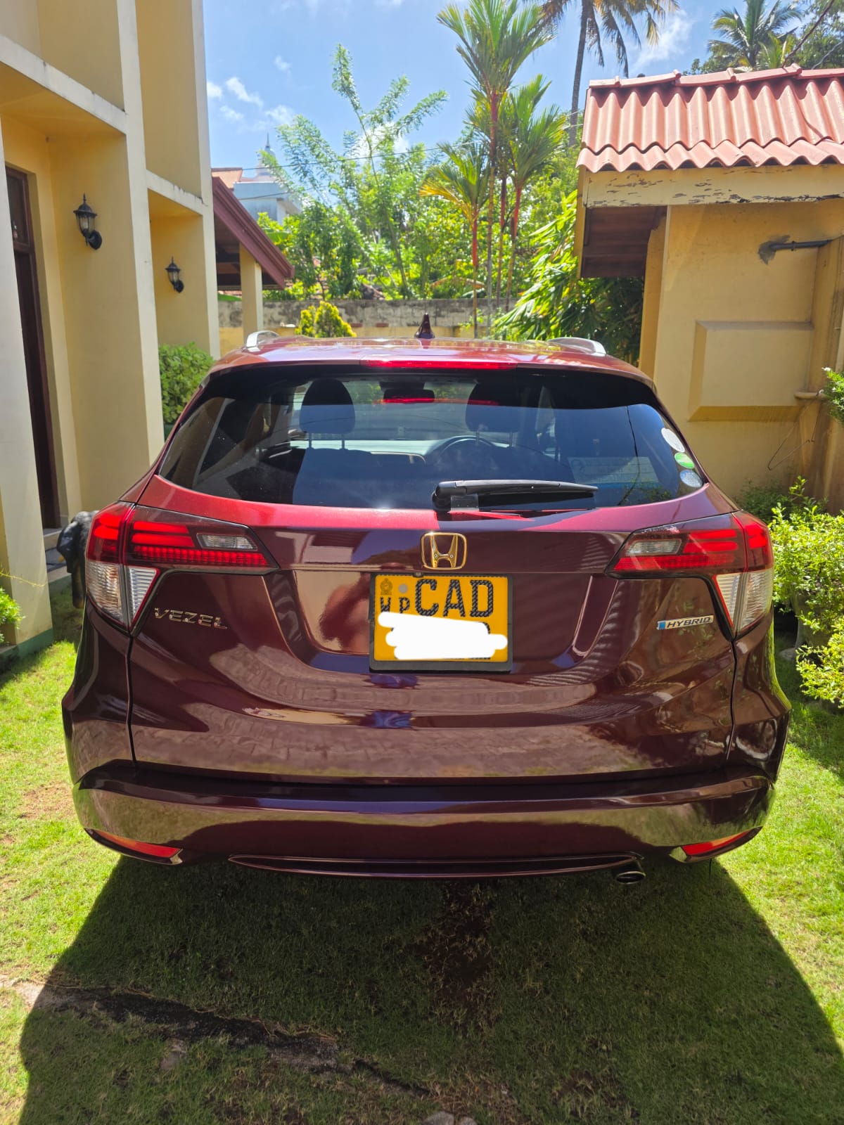 Honda Vezel Z Grade Orange Pack 2014