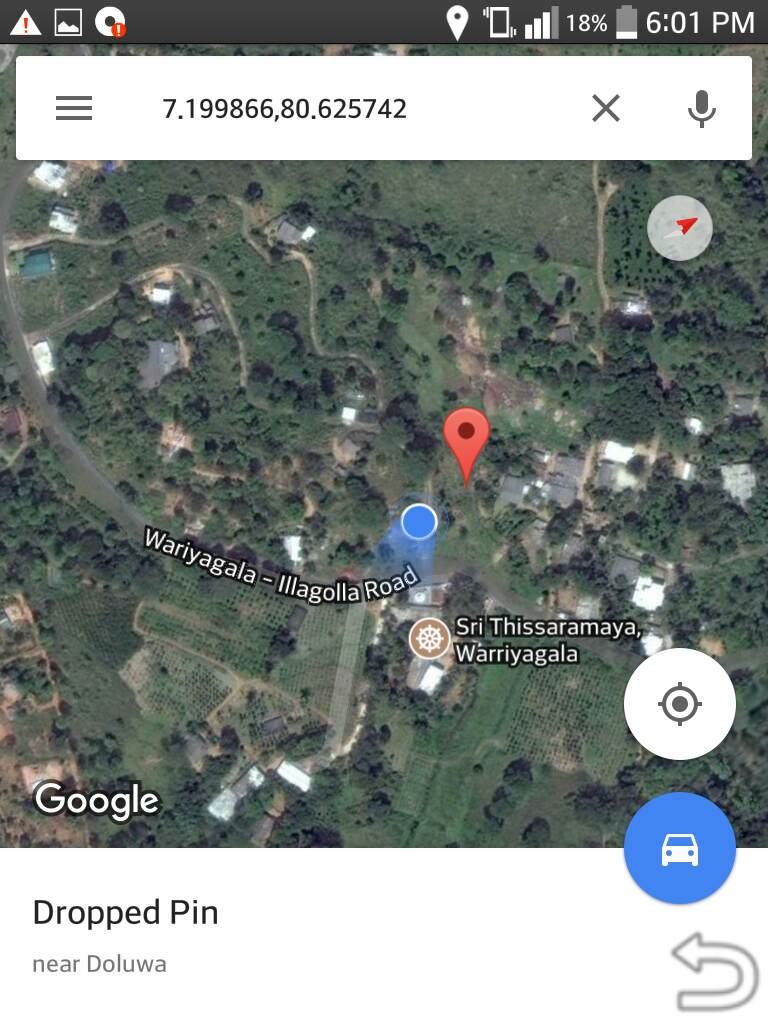 Land Sale in Wariyagala