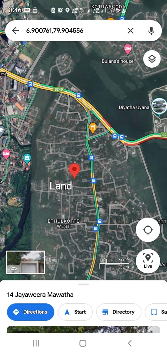 Land for Sale in Etul Kotte