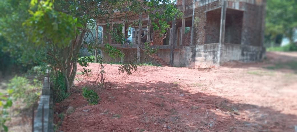 Land with Half Built Two Story House for Sale in Kaduwela