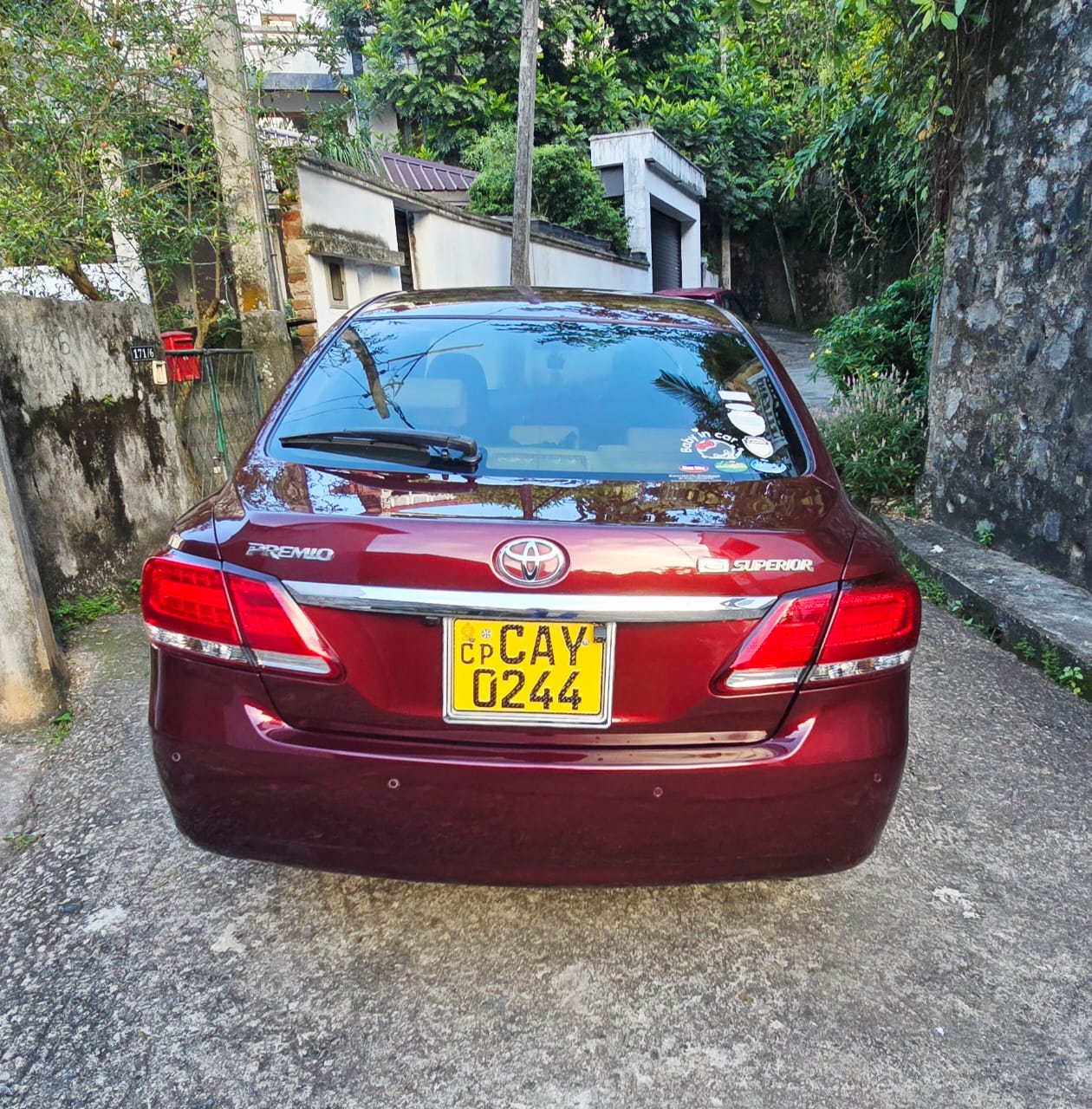 Toyota Premio FEX 2017