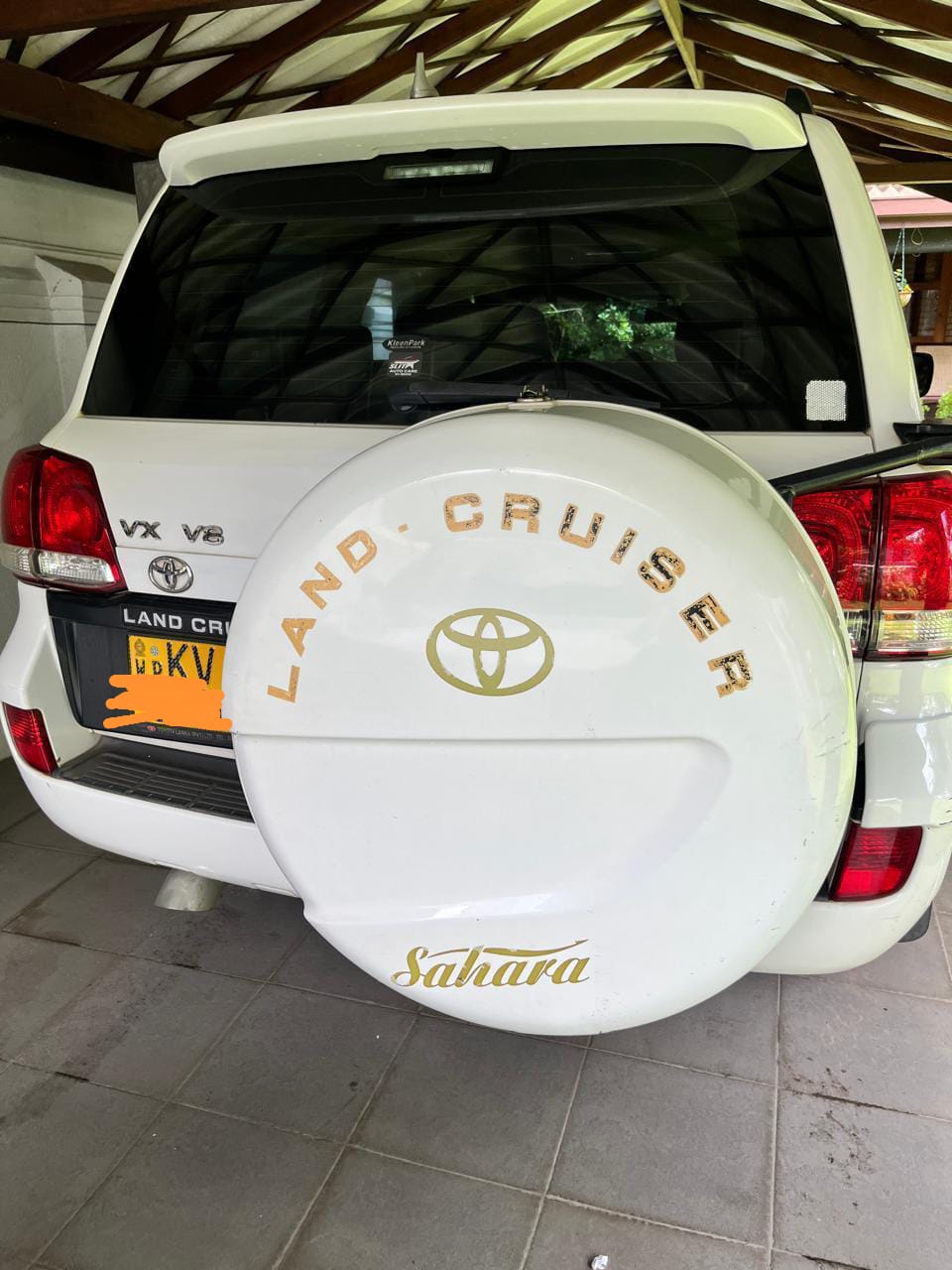 Toyota Land Cruiser Sahara Beige 2012