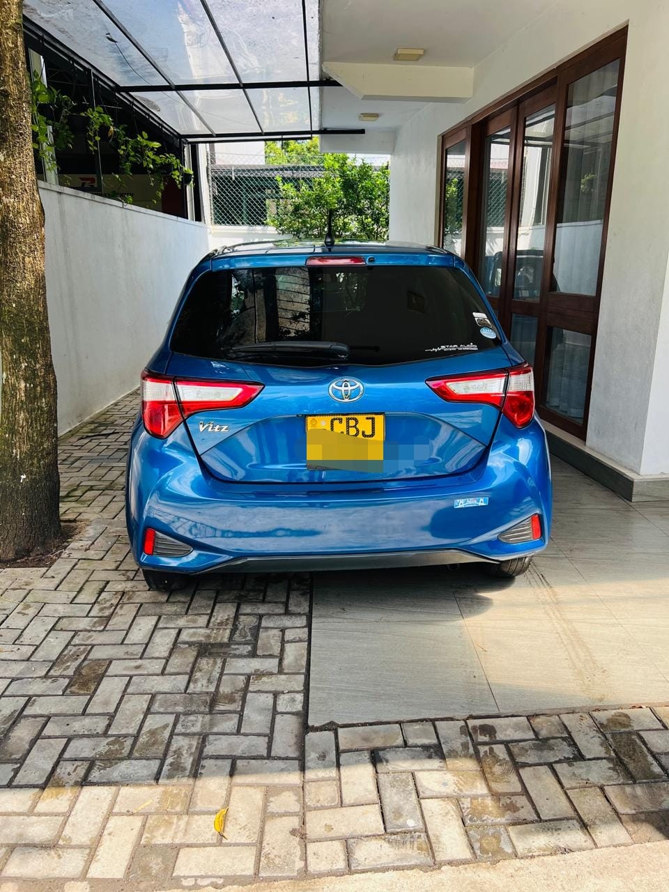 Toyota Vitz KSP130 Safty pakge 2017