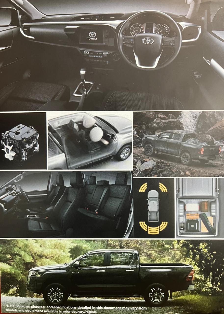 Toyota Hilux Double cab 2.8L 4WD 2025