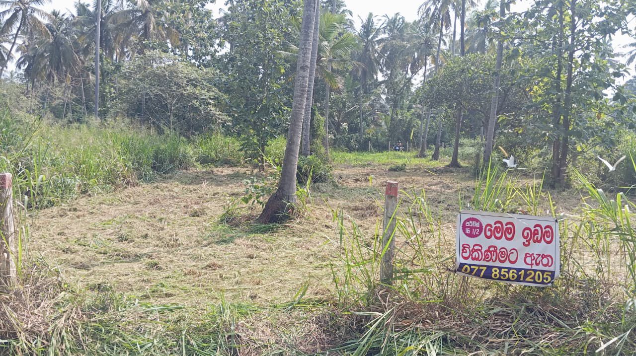16.5-PERCH LAND FOR SALE IN WARIYAPOLA