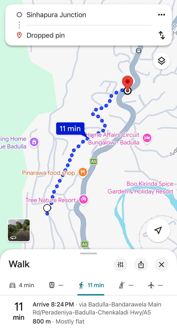 Land For Sale In Pinarawa, Badulla
