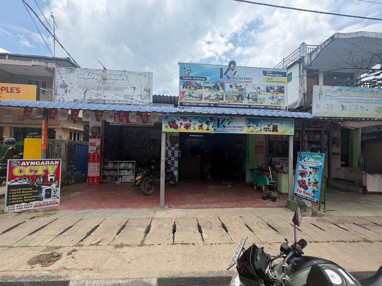 Prime Commercial Land with Shops for Sale Ampara