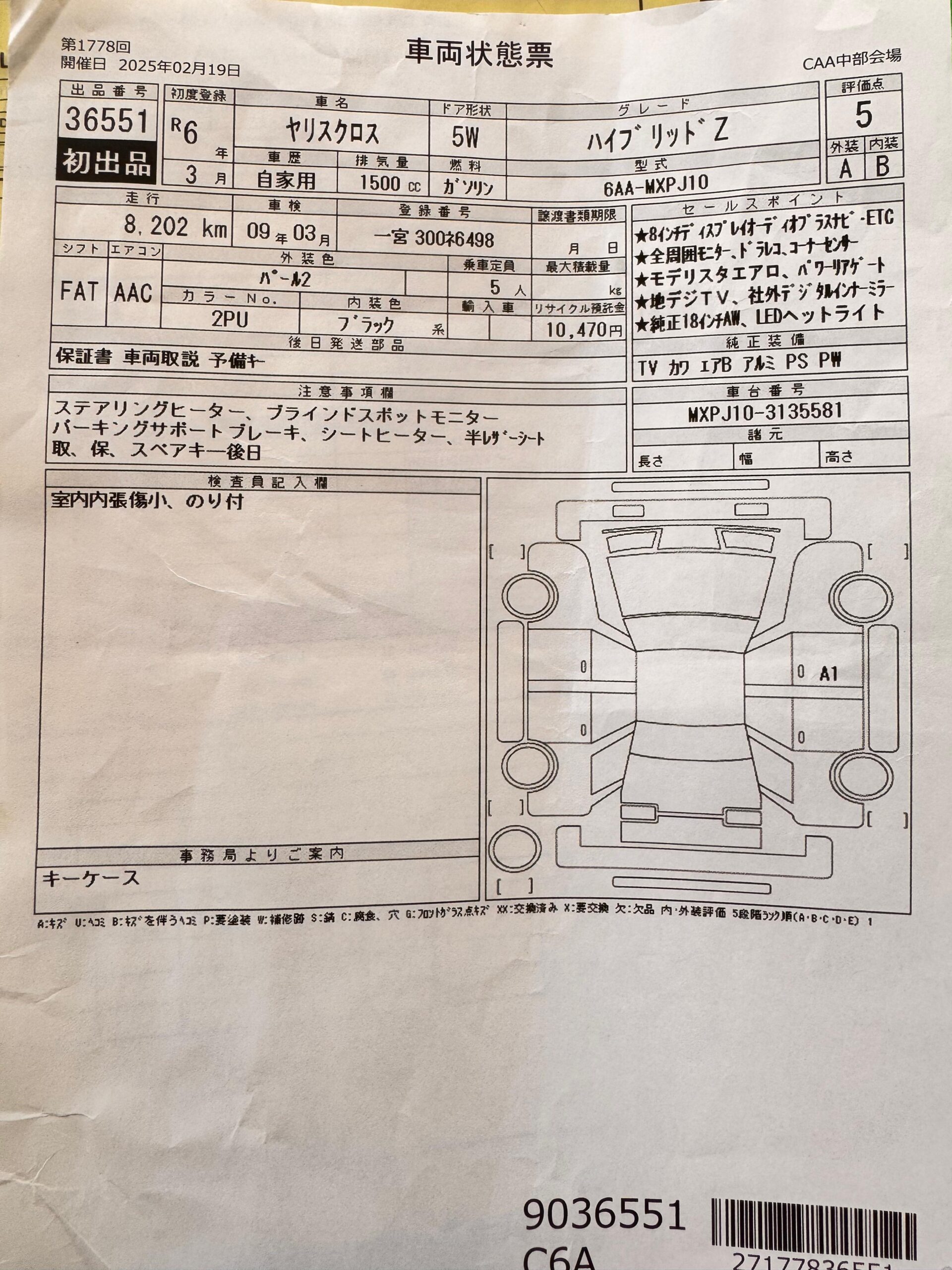 Toyota Yaris Cross Z Urbano 2024